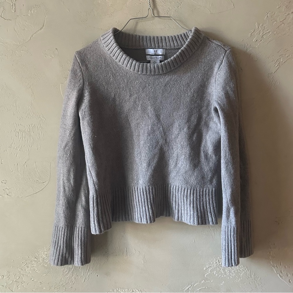 Halston Gray Women's Sweater